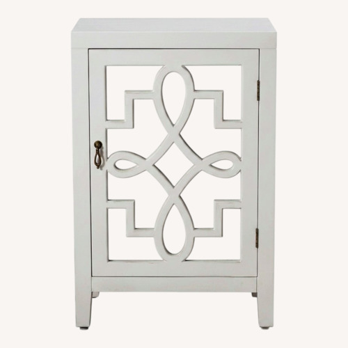 Used Wayfair Langley Street White Wood Nightstands for sale on AptDeco