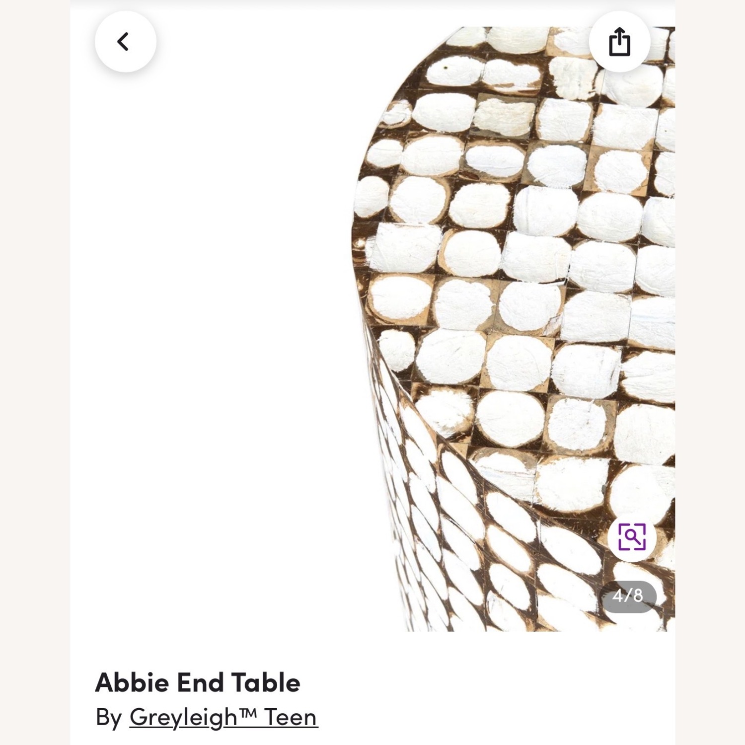 Wayfair Greyleigh Teen White Wood Side Table - image-4