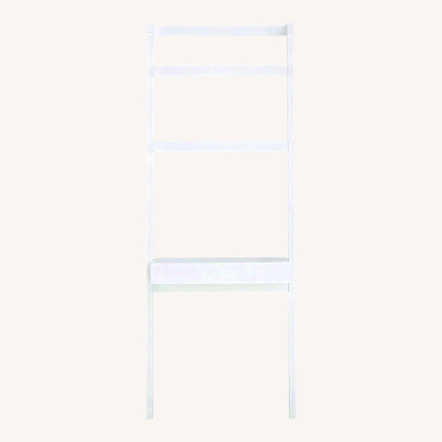 Used Crate & Barrel Sawyer Leaning Desk White Desk for sale on AptDeco