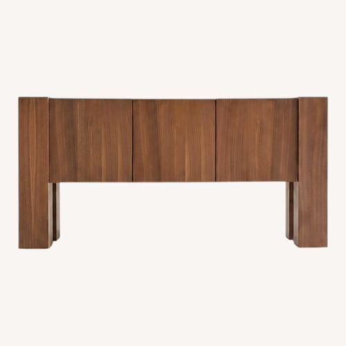 Used Crate & Barrel Walnut Credenza for sale on AptDeco