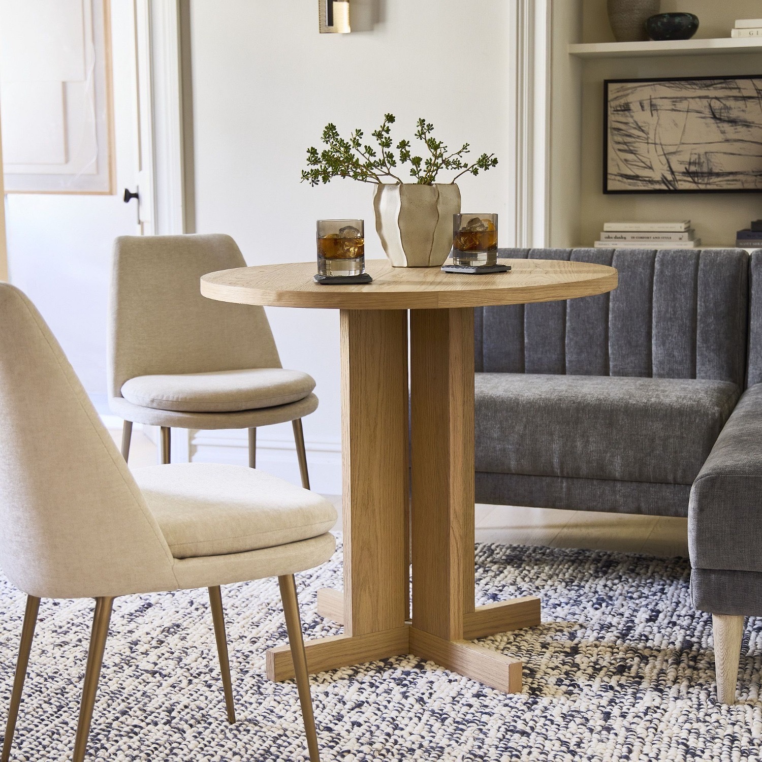 West Elm Rowe Bistro Table 32" - image-2