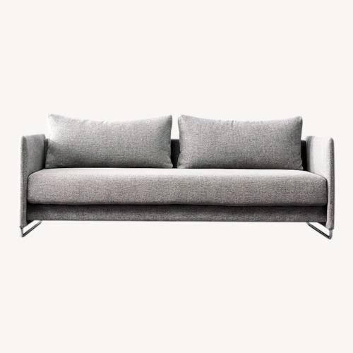 Used CB2 Tandom Light Gray Fabric Sleeper Sofa for sale on AptDeco