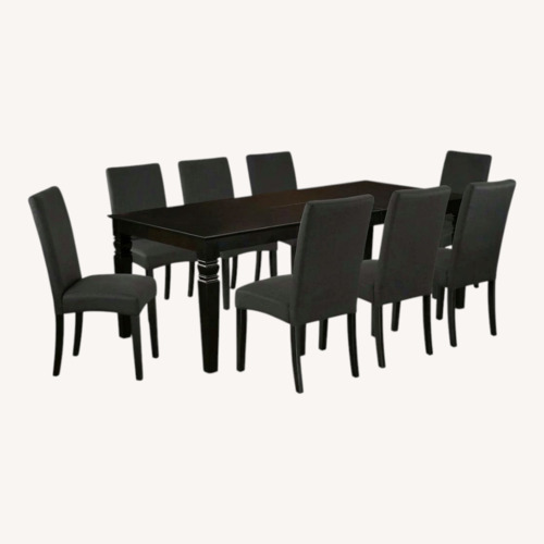 Used Wayfair Winston Porter Expandable Dining Table & 8 Chairs for sale on AptDeco