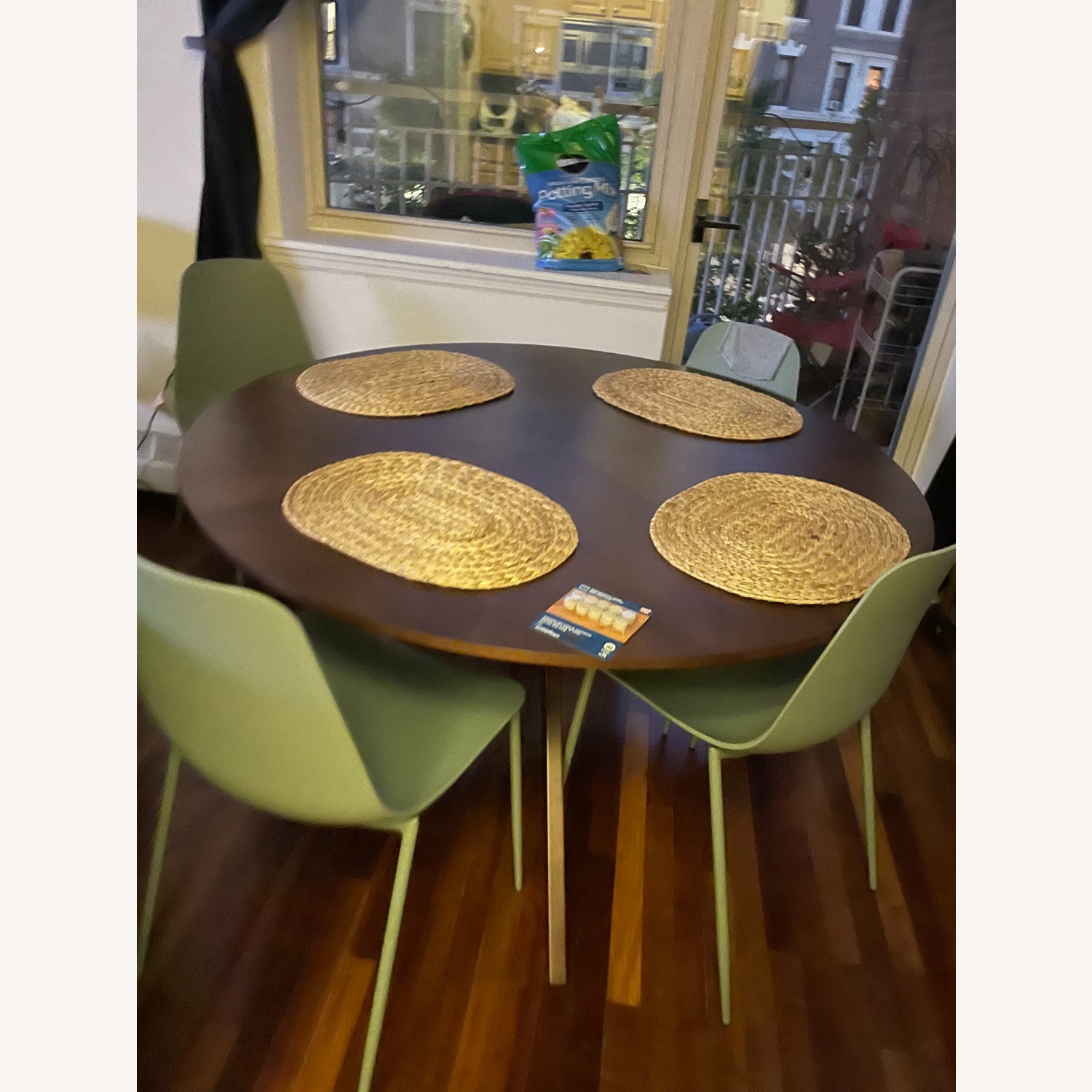 Article Conan 75" Oval Dining Table Walnut - image-3