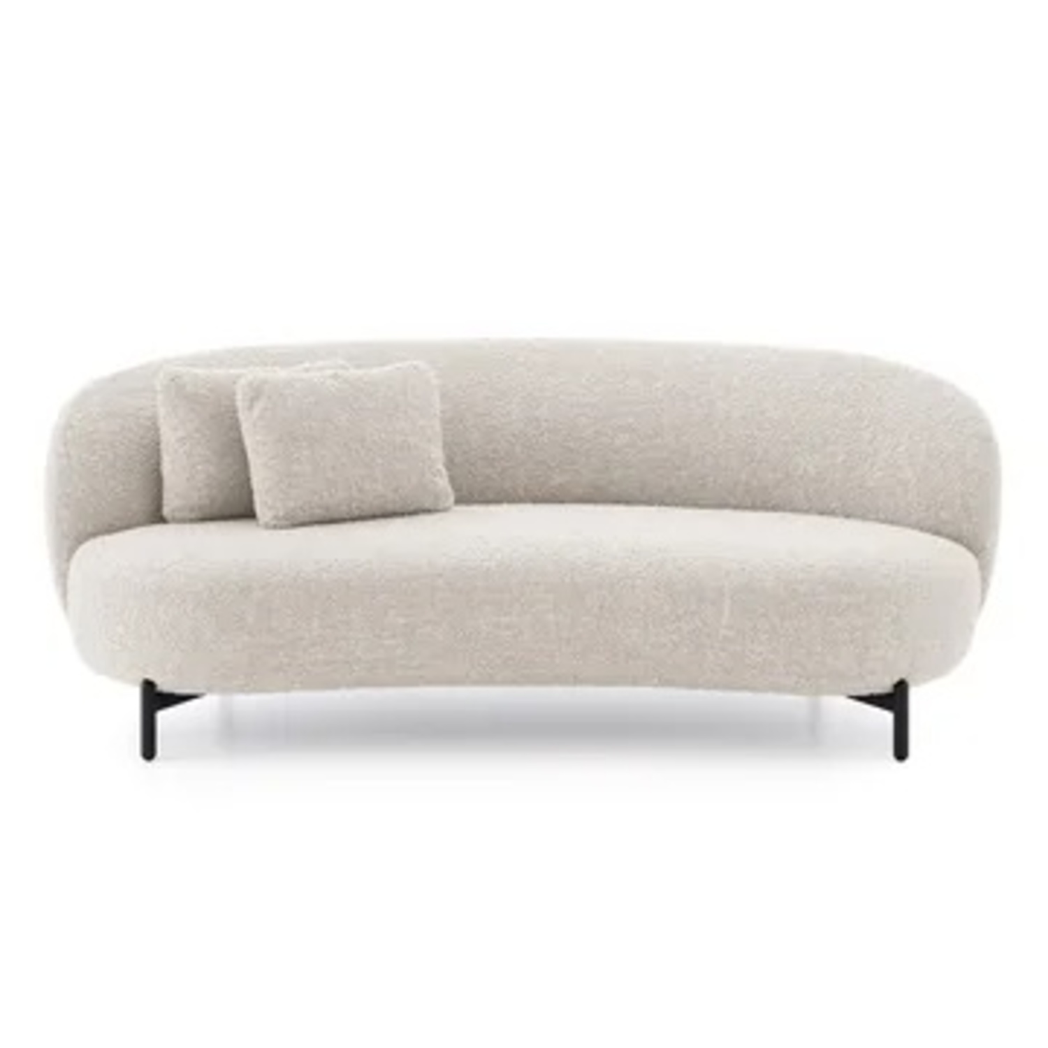Kartell Lunam White Boucle 3+ Seater Sofa - image-4