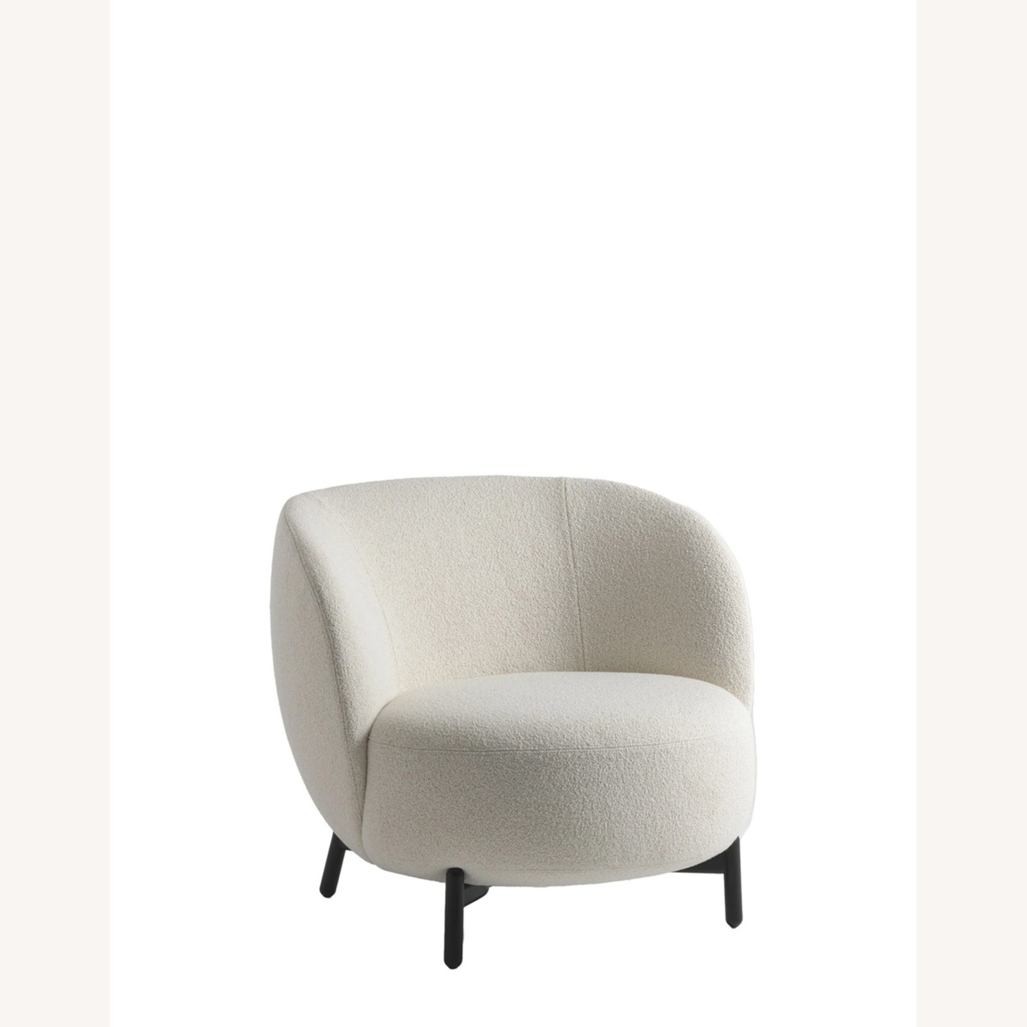 Kartell Lunam White Boucle Accent Chair - image-4