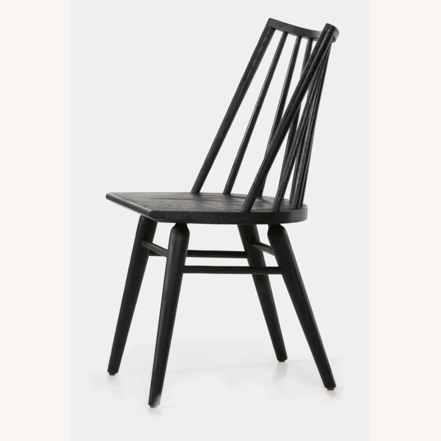Shoppe Amber Interiors Black Wood Dining Chairs - image-3