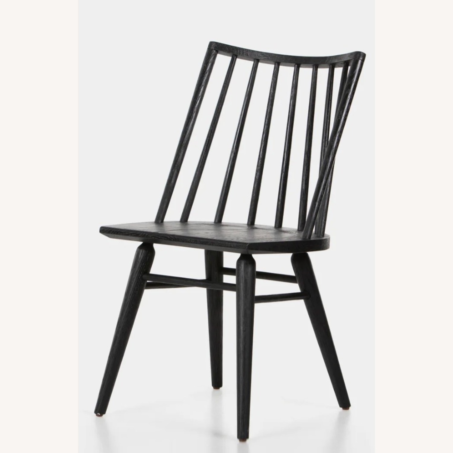 Shoppe Amber Interiors Black Wood Dining Chairs - image-2