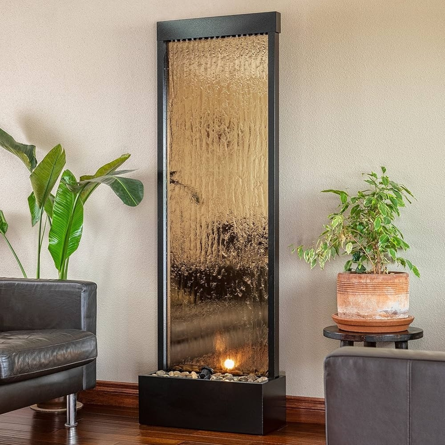 Alpine 72” Metal Waterfall Mirror - image-9