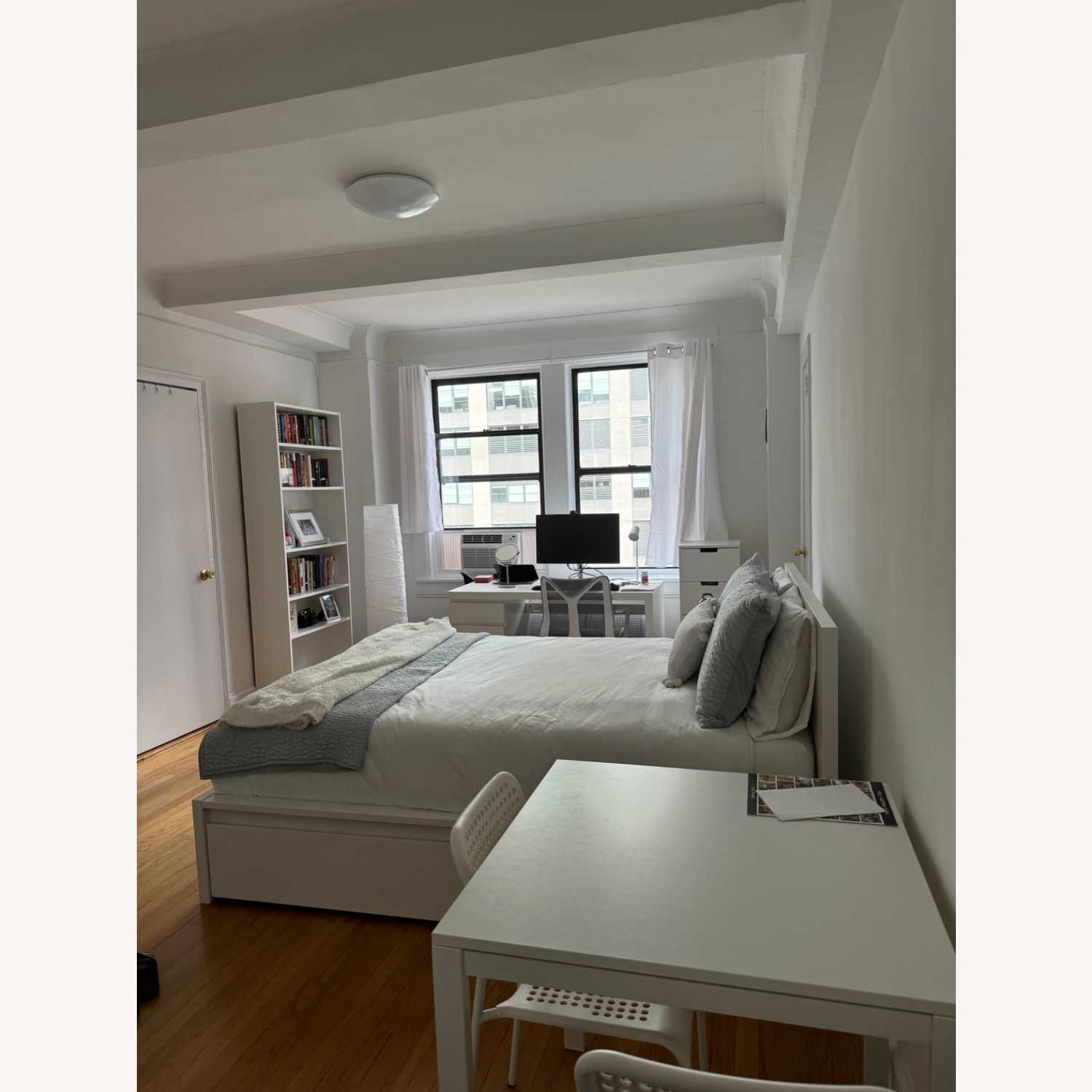 IKEA MALM White Queen Bed - image-3
