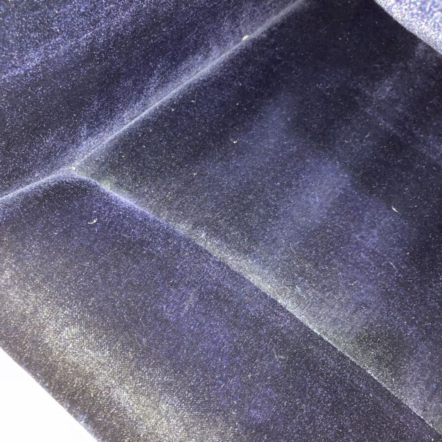 Mohair Accent Chair Navy - image-8