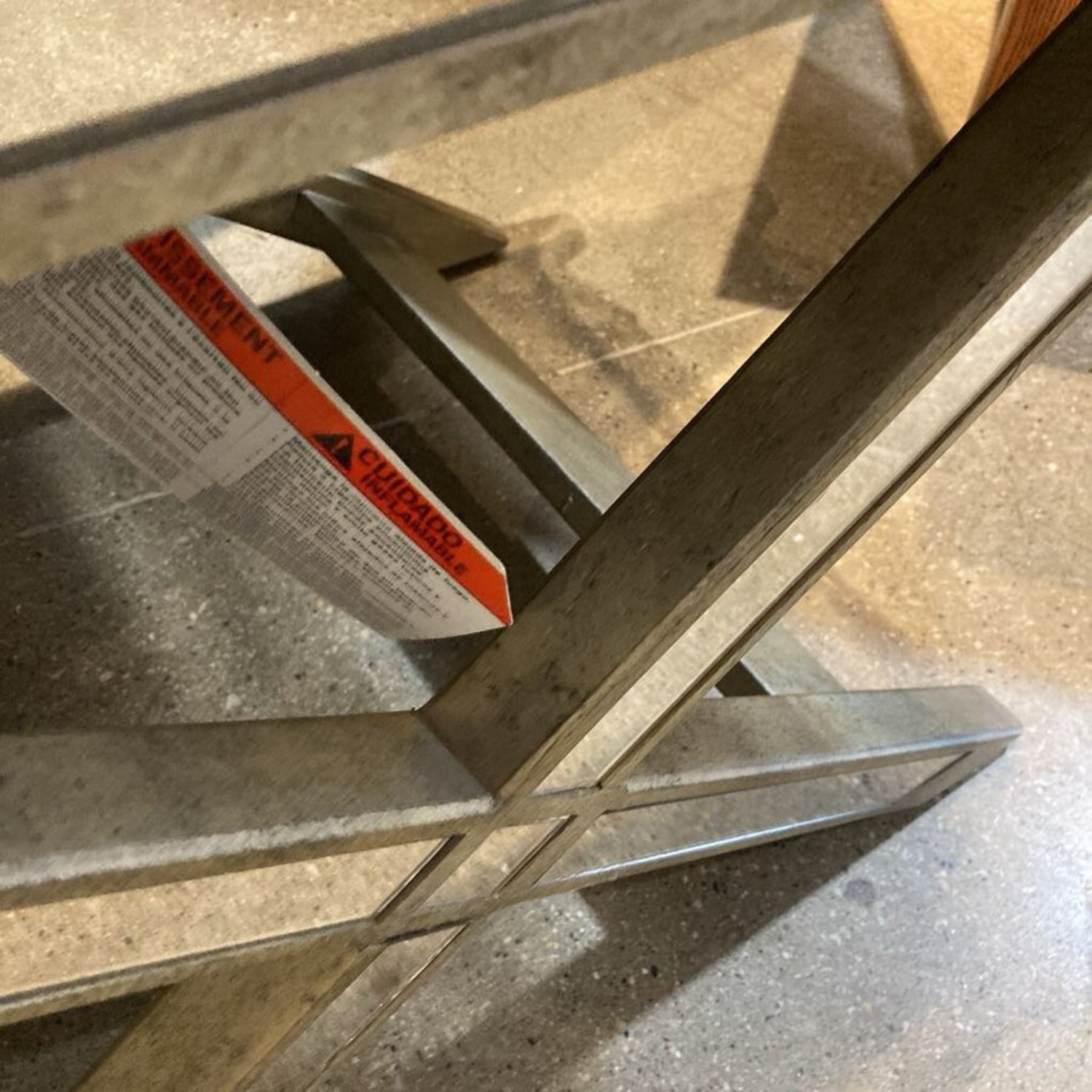 Marlo Mirrored Vanity Stool Bench - image-6