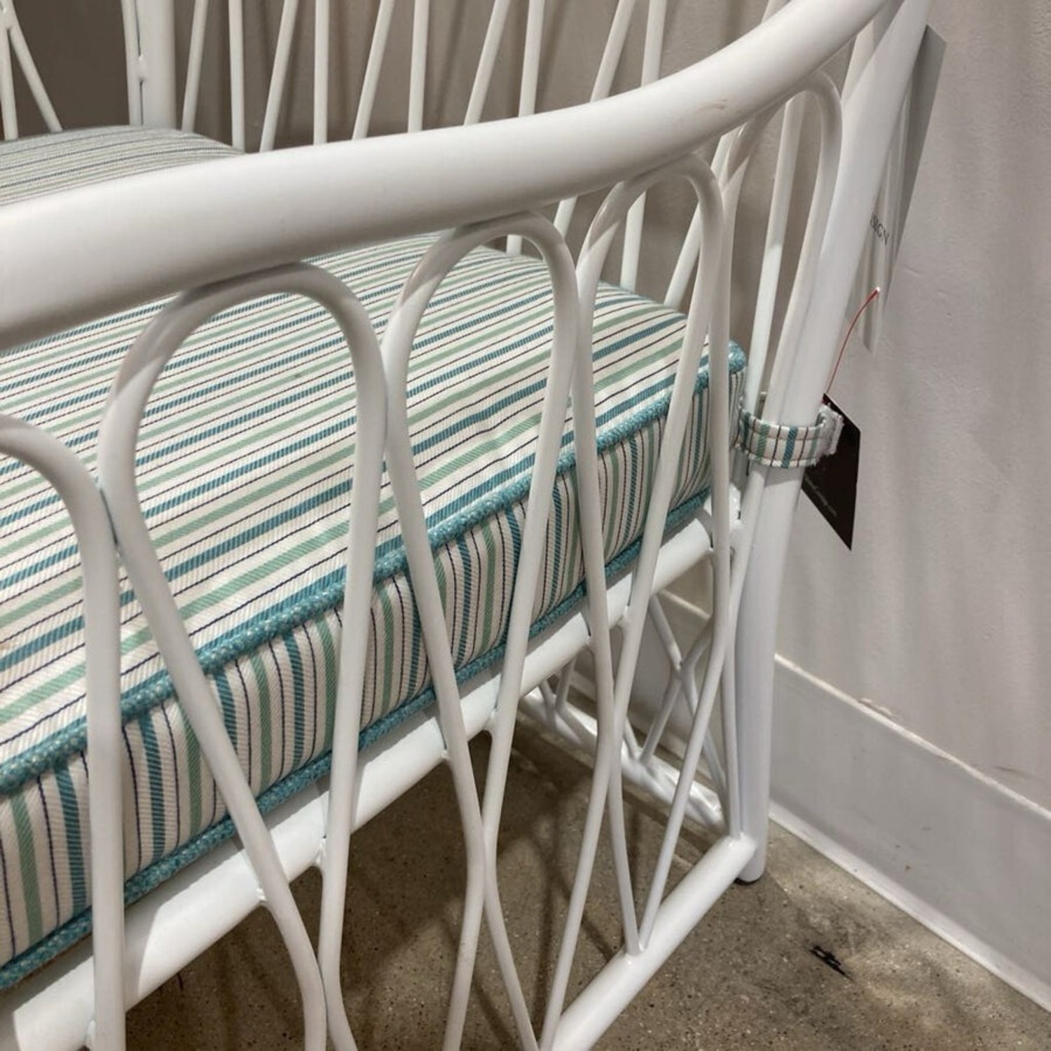 Woodard Cane Arm Chair Outdoor - image-7