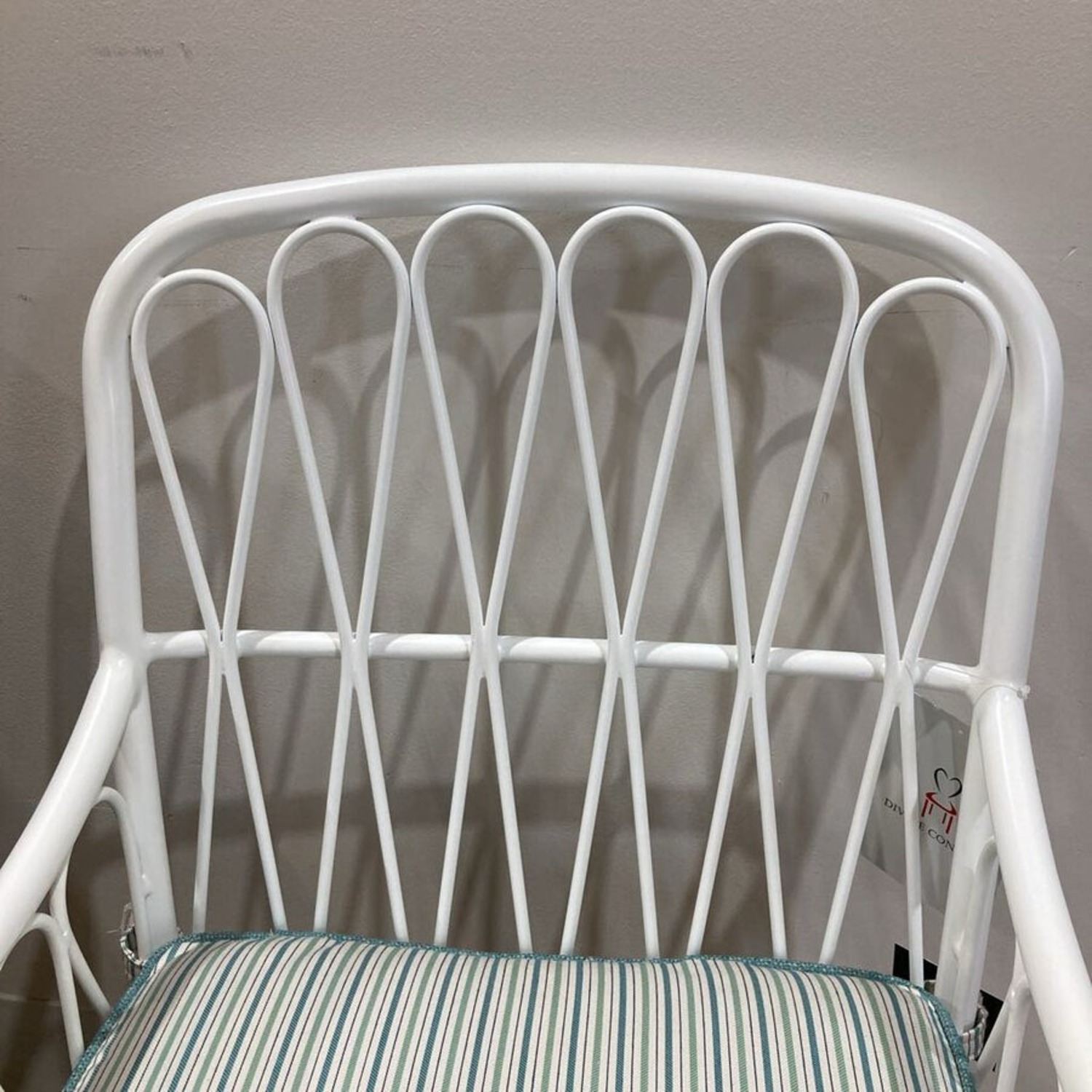 Woodard Cane Arm Chair Outdoor - image-4