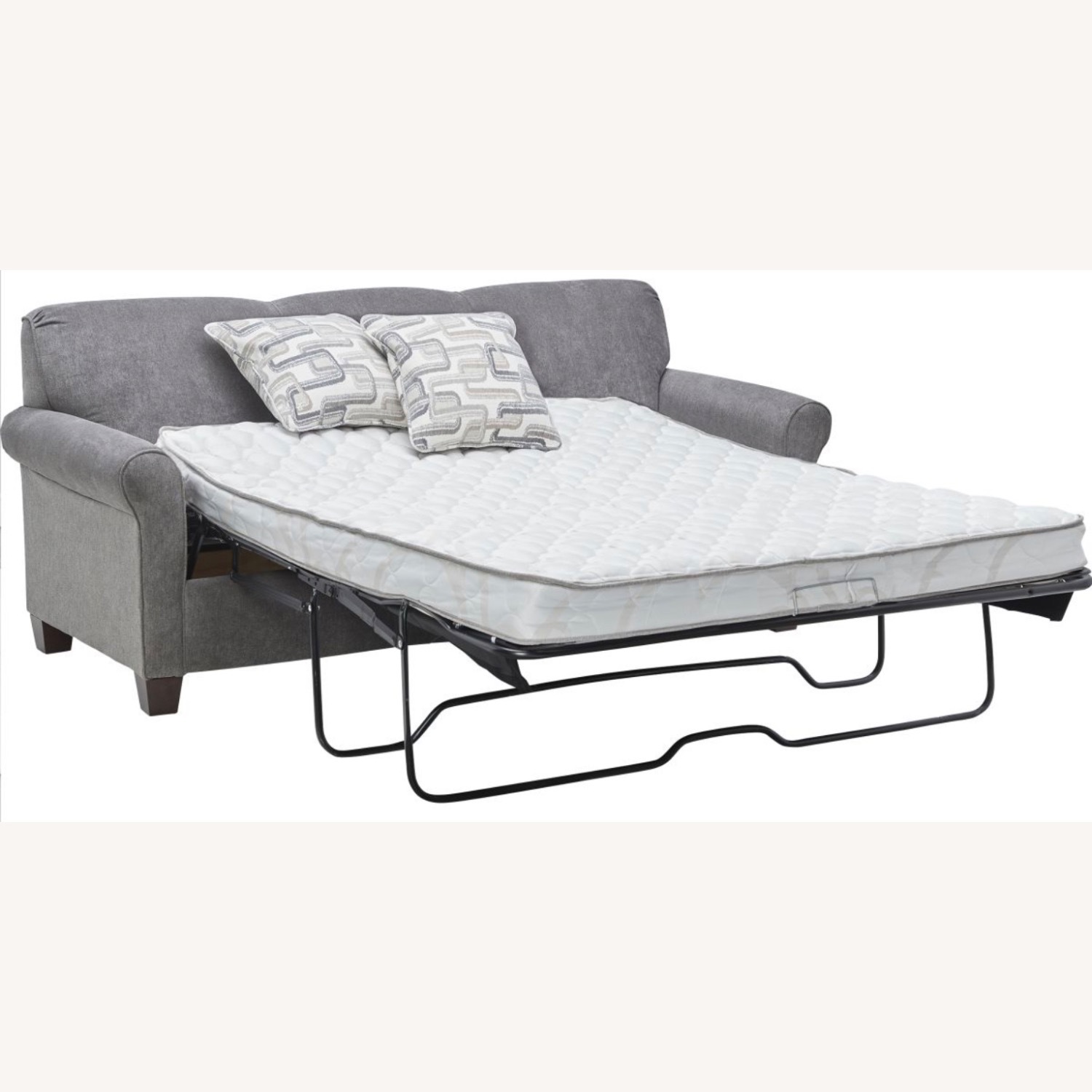 Raymour & Flanigan Braxton Fog Sleeper Sofa - image-1