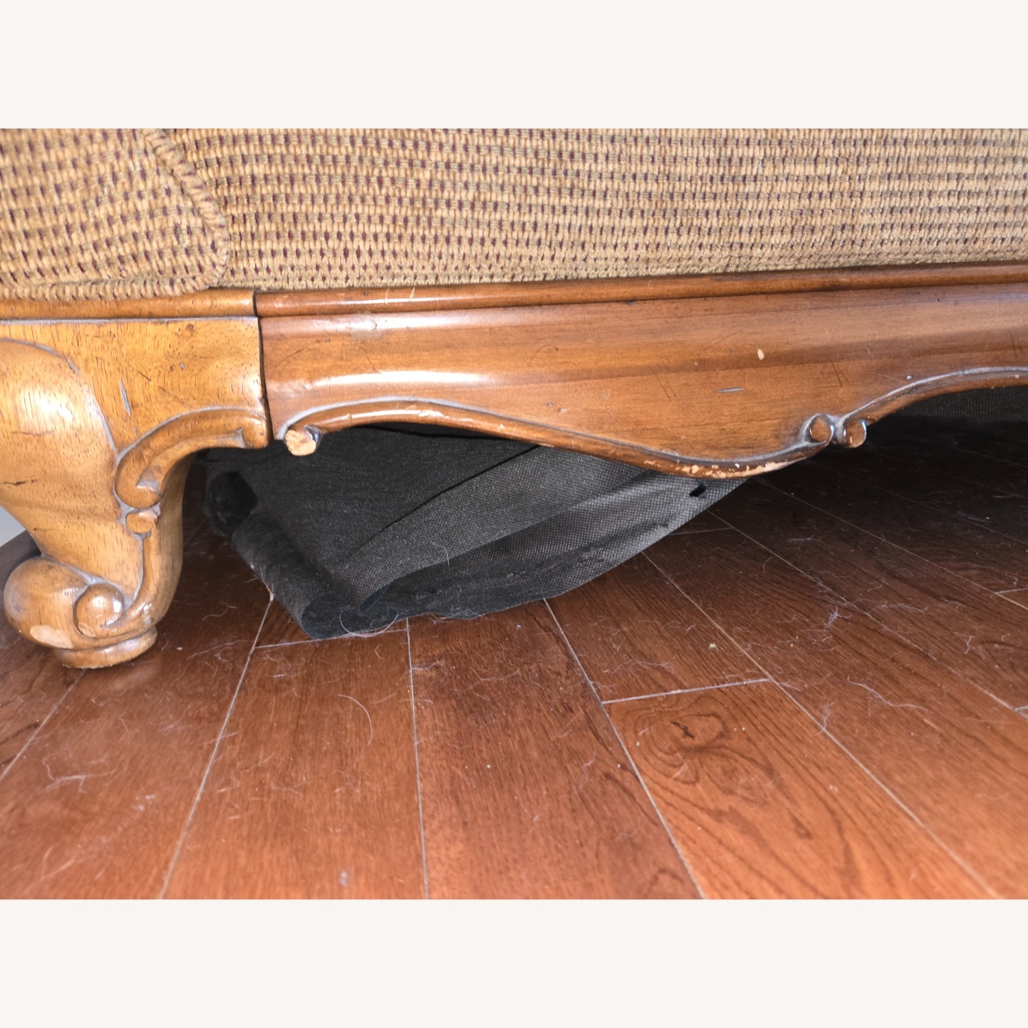 Dark Brown Sleeper Sofa Vintage - image-3