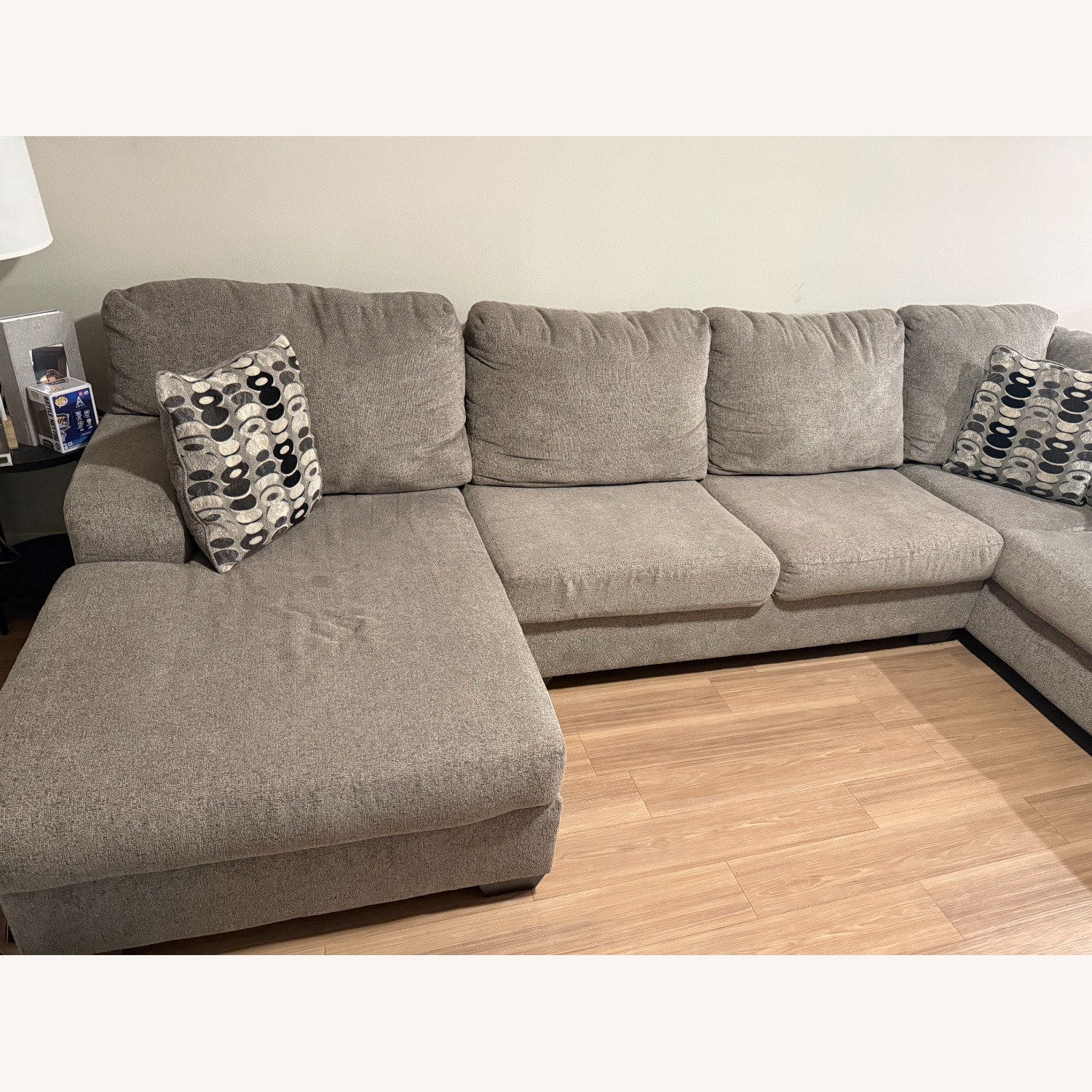 Ashley Furniture Ballinasloe Dark Gray 3+ Piece Sectional - image-1