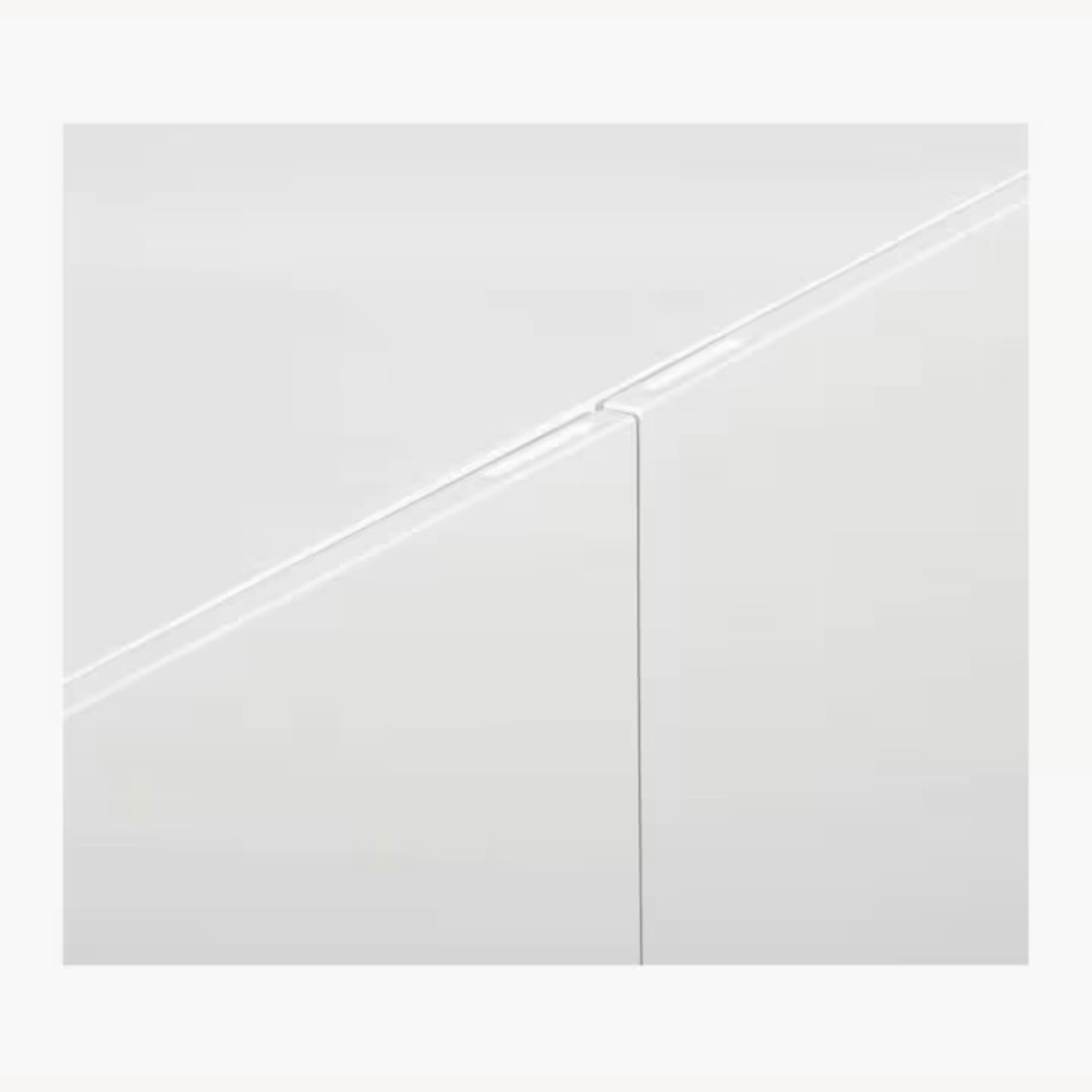 CB2 Fuel Gloss White Lacquer Sideboard - image-4