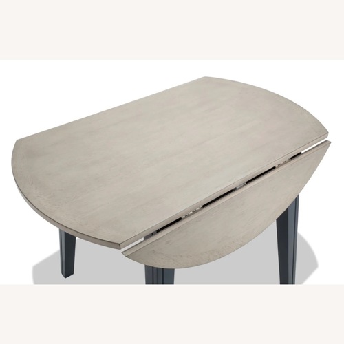 Used Bob's Discount Furniture Blake Graphite/Gray Dining Set for sale on AptDeco