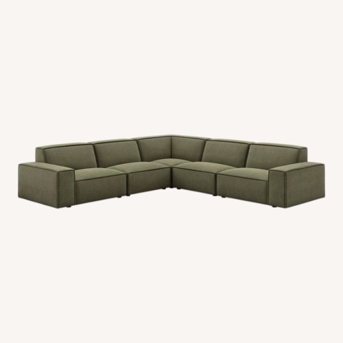 Used Castlery Jonathan Dark Gray Fabric 3+ Piece Sectional for sale on AptDeco