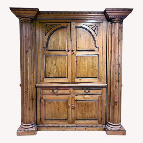 Used Wood Armoire for sale on AptDeco