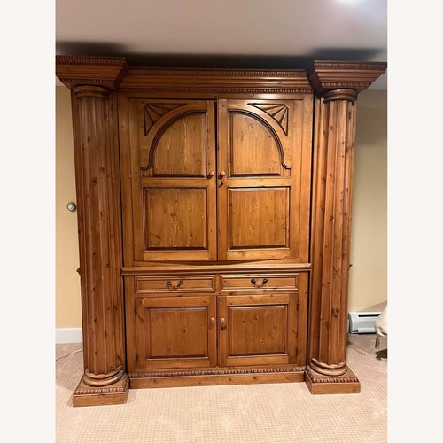 Used Wood Armoire for sale on AptDeco