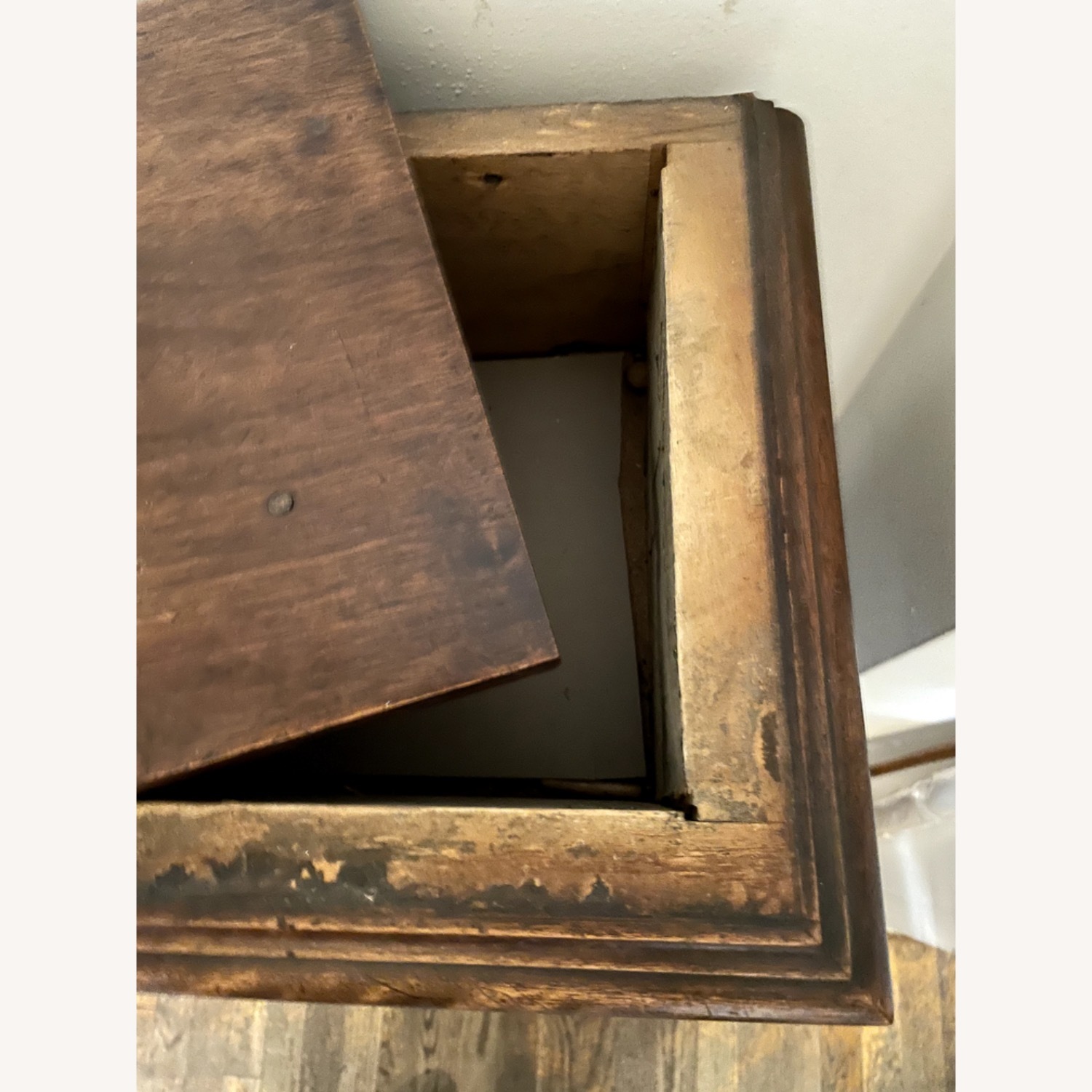 19th-Century Pedestal with Secret Compartment - image-3