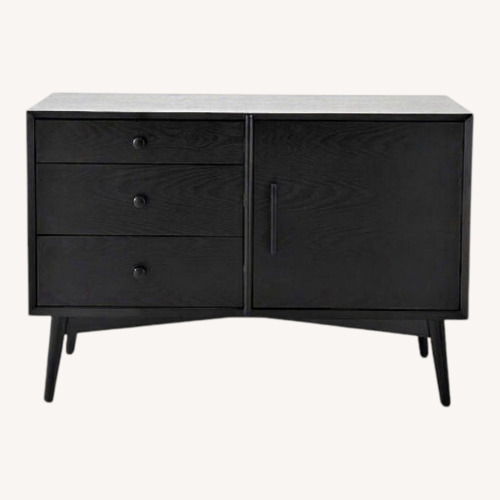 Used West Elm Mid-Century Dark Brown Media Storage for sale on AptDeco