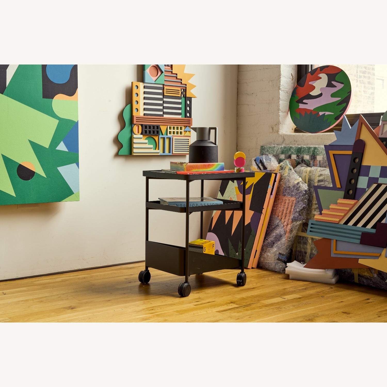 Designer Bar Cart - image-2
