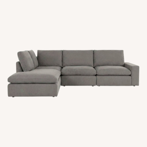 Used Dream Gray Power Reclining Modular Sectional for sale on AptDeco