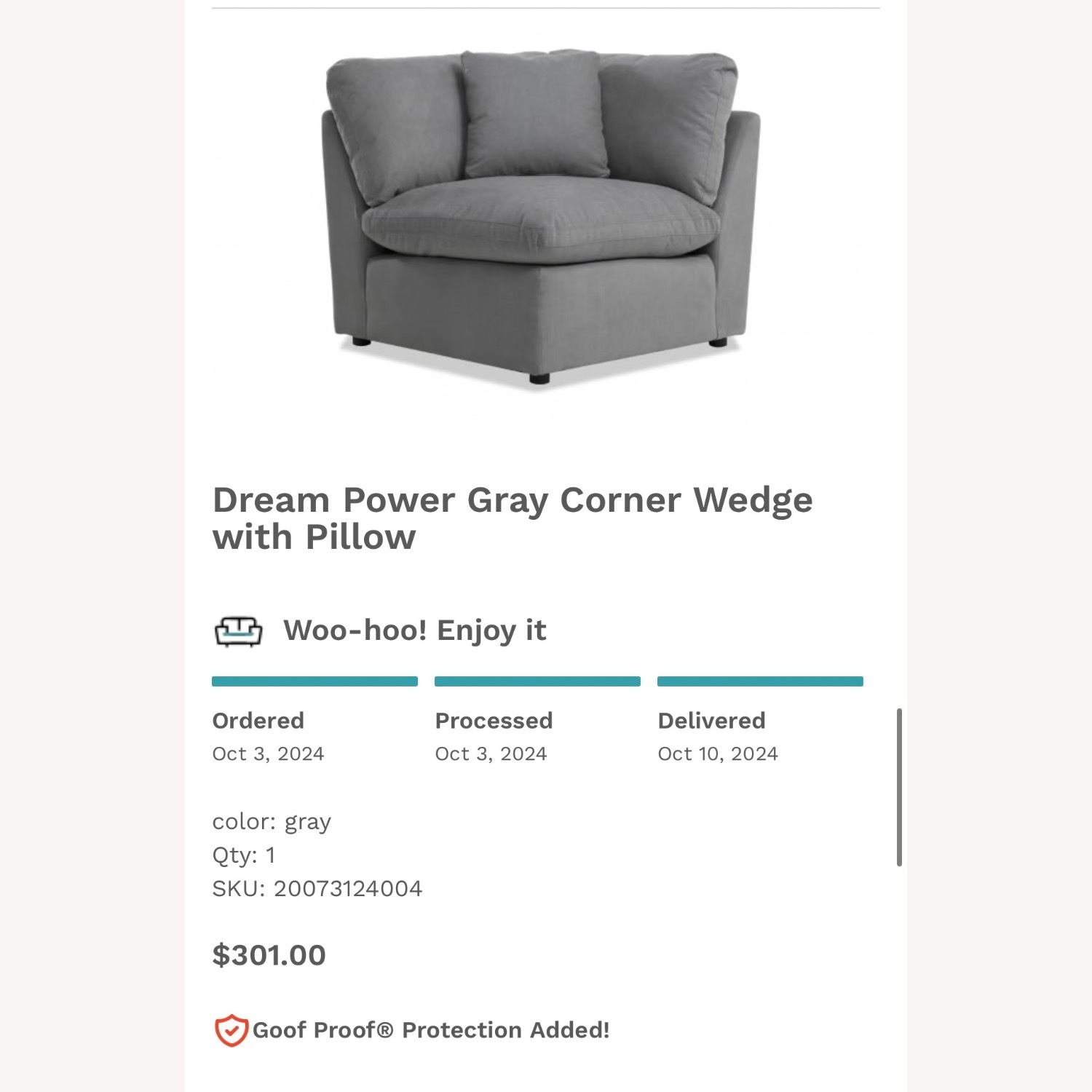 Dream Gray Power Reclining Modular Sectional - image-4