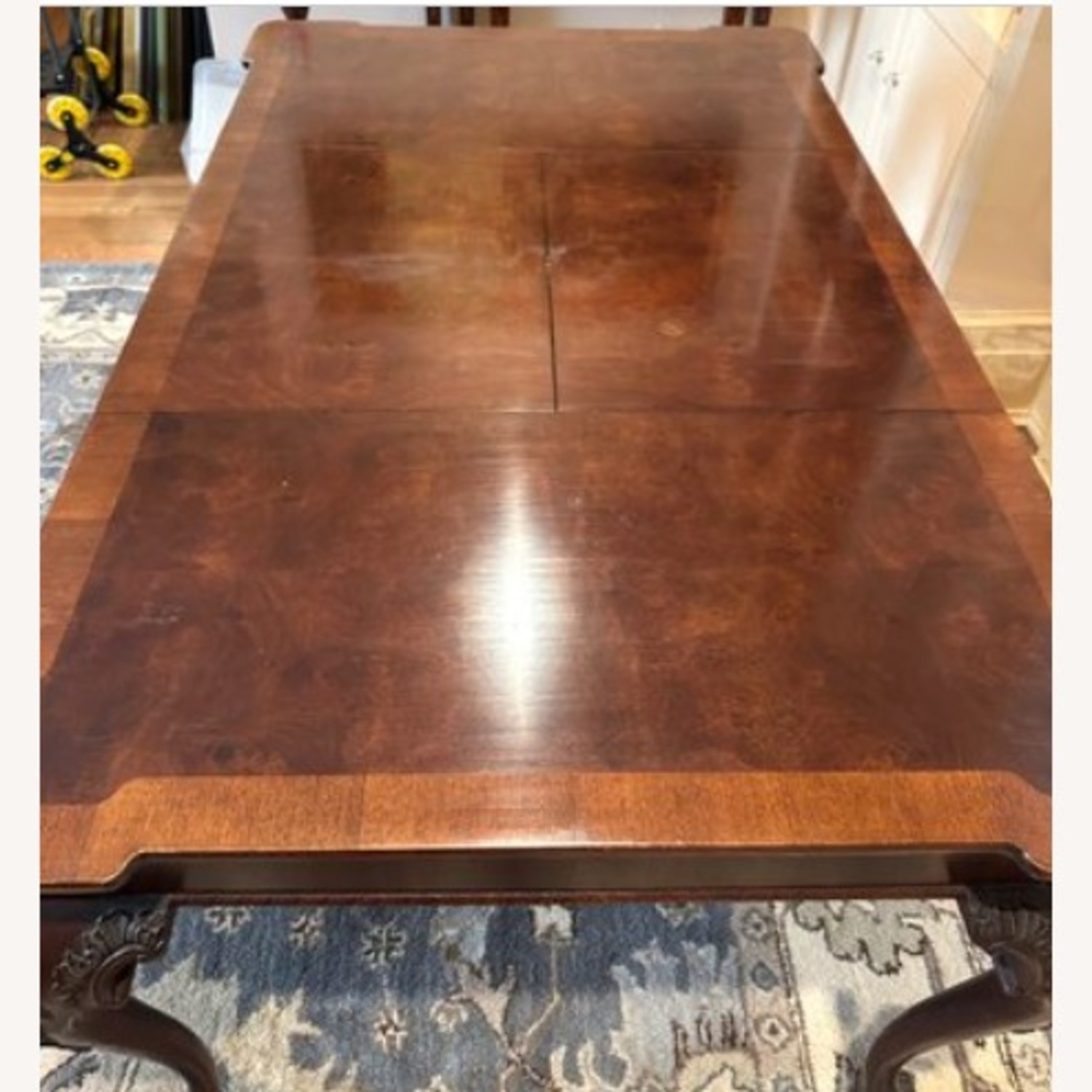 Vintage/Antique Finds Dark Brown Dining Table - image-2