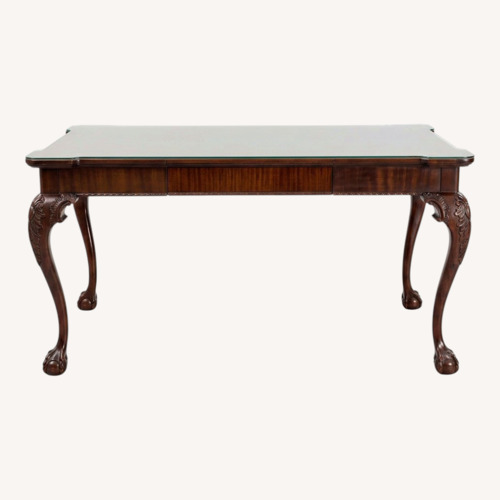 Used Vintage/Antique Finds Dark Brown Dining Table for sale on AptDeco