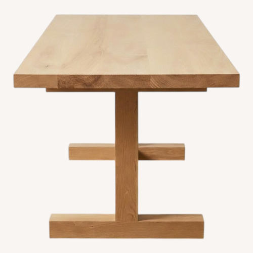 Used Maple Natural Solid Wood Dining Table for sale on AptDeco