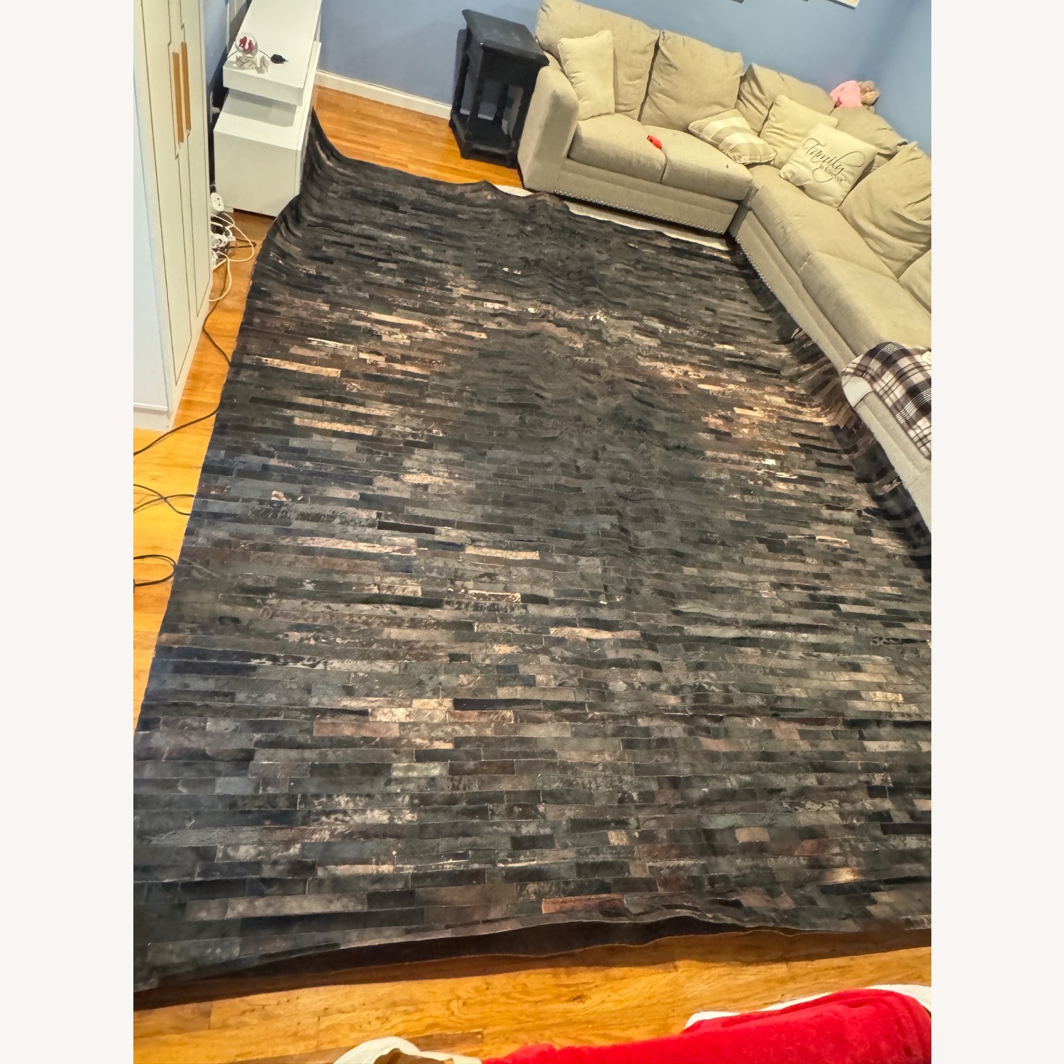 Restoration Hardware Black Area Rug 10' x 14' - image-4