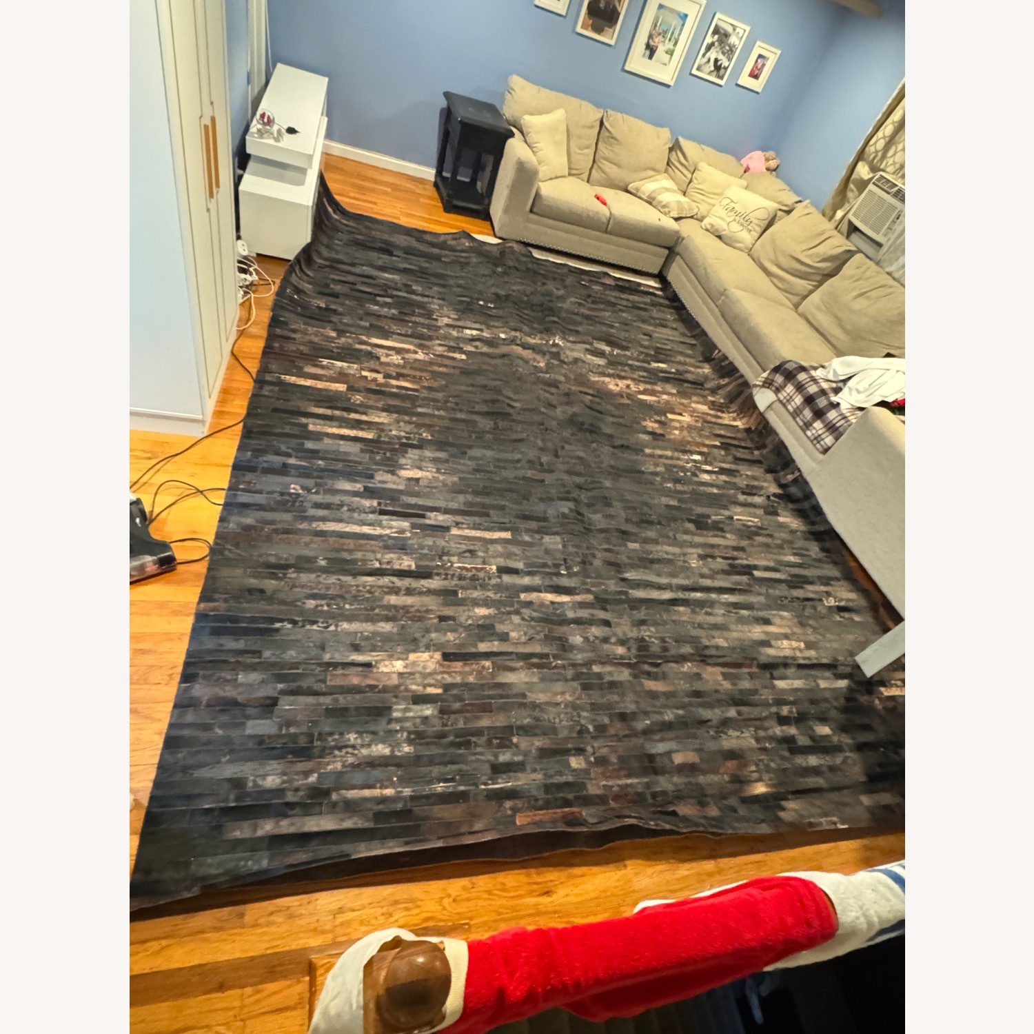 Restoration Hardware Black Area Rug 10' x 14' - image-2