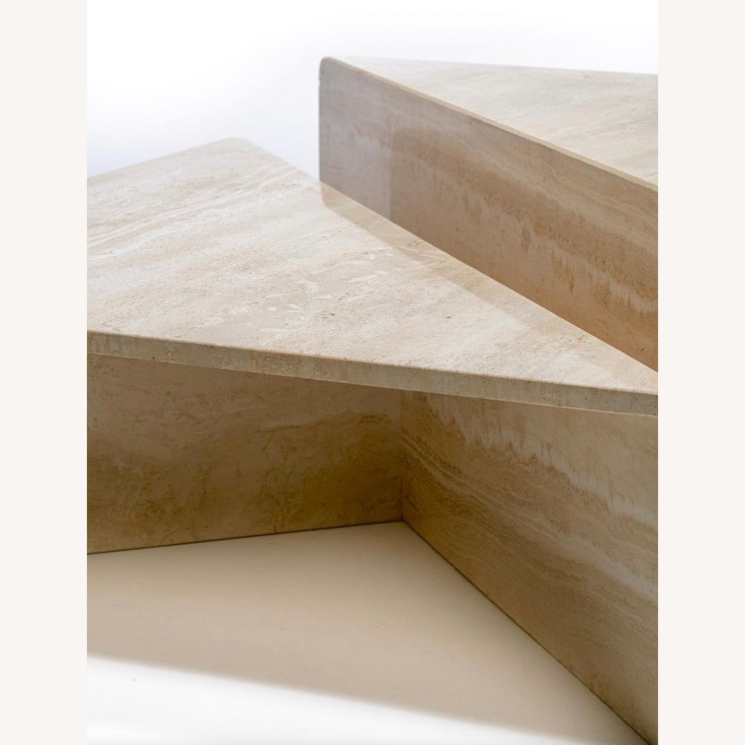 Vintage/Antique Finds Natural Marble Coffee Table - image-4