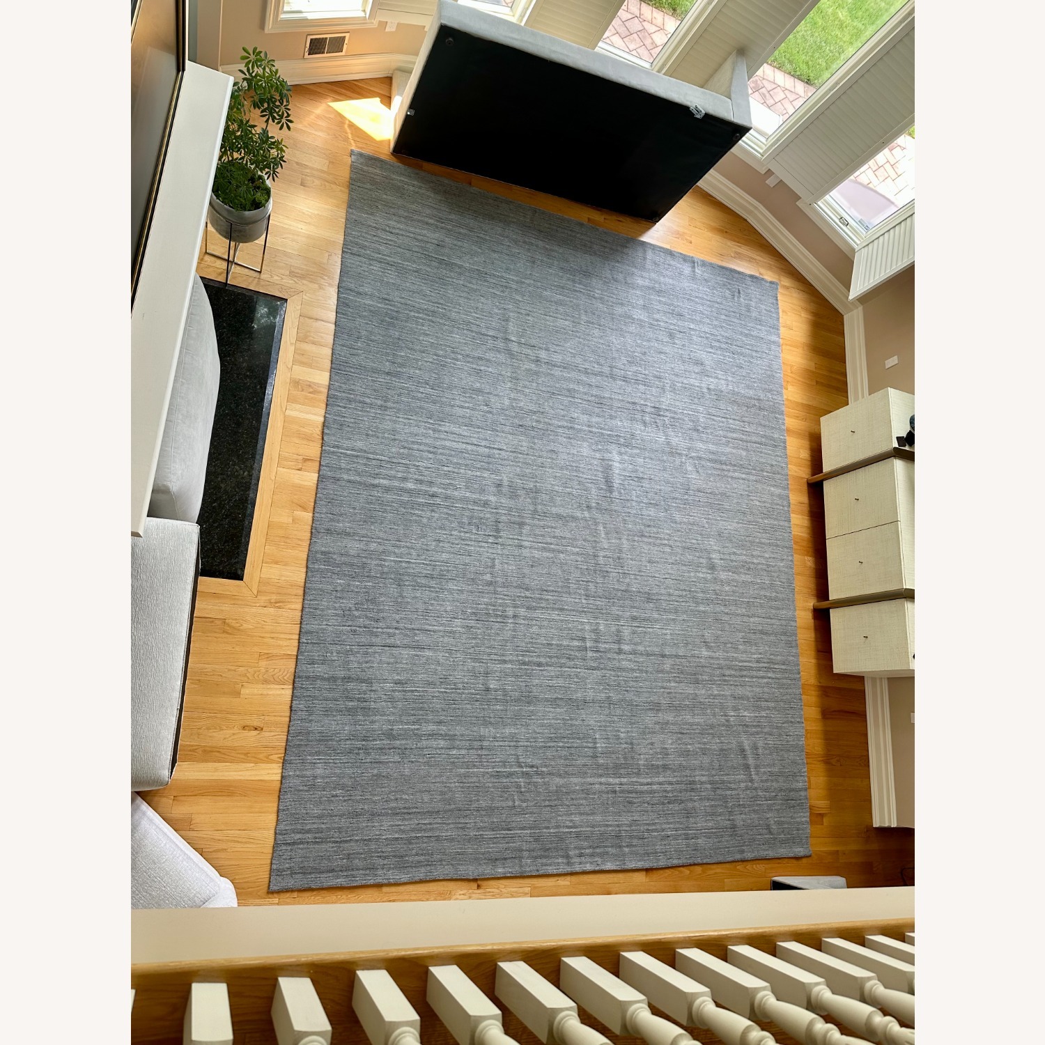 Restoration Hardware Blue Area Rug 12' x 15' - image-2