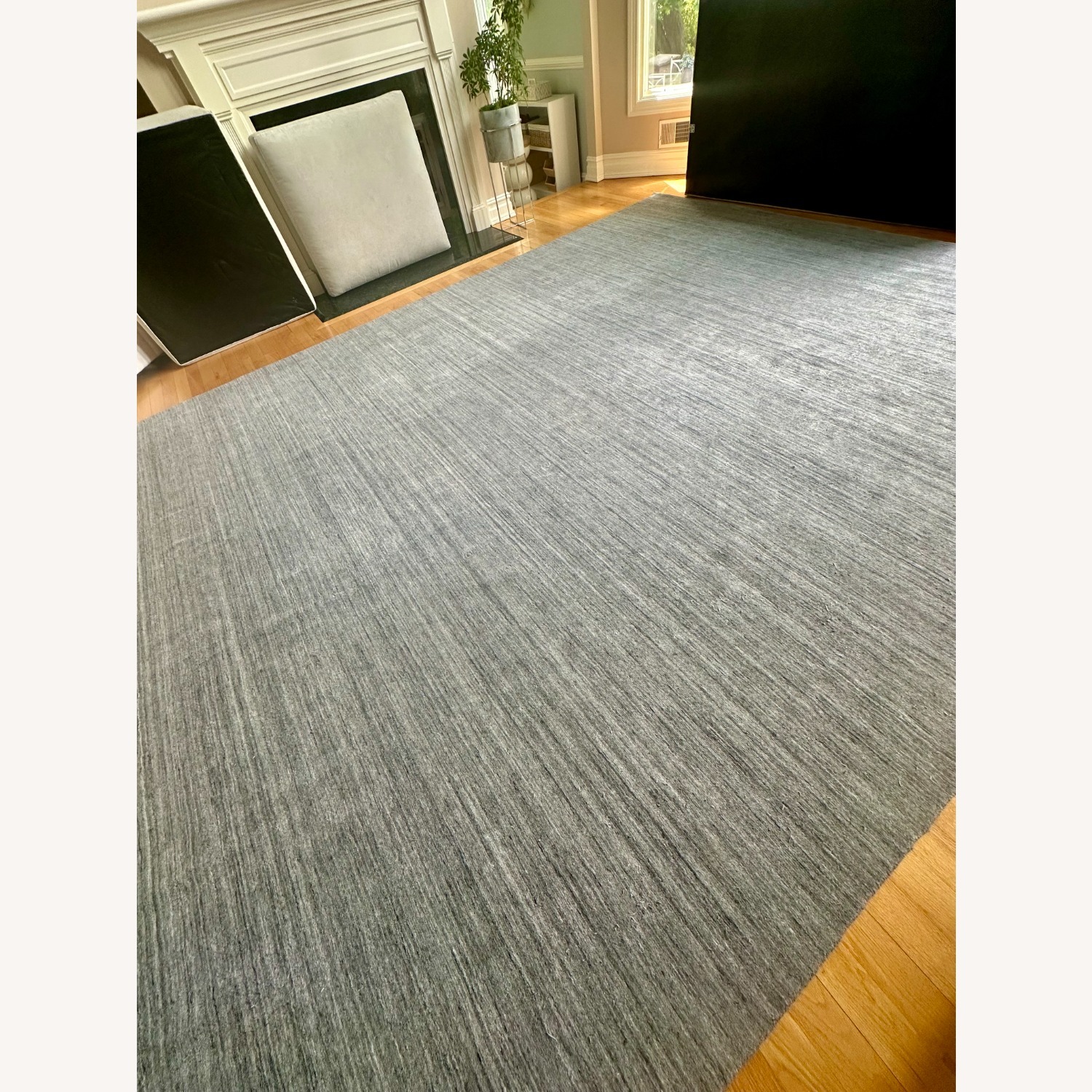 Restoration Hardware Blue Area Rug 12' x 15' - image-6