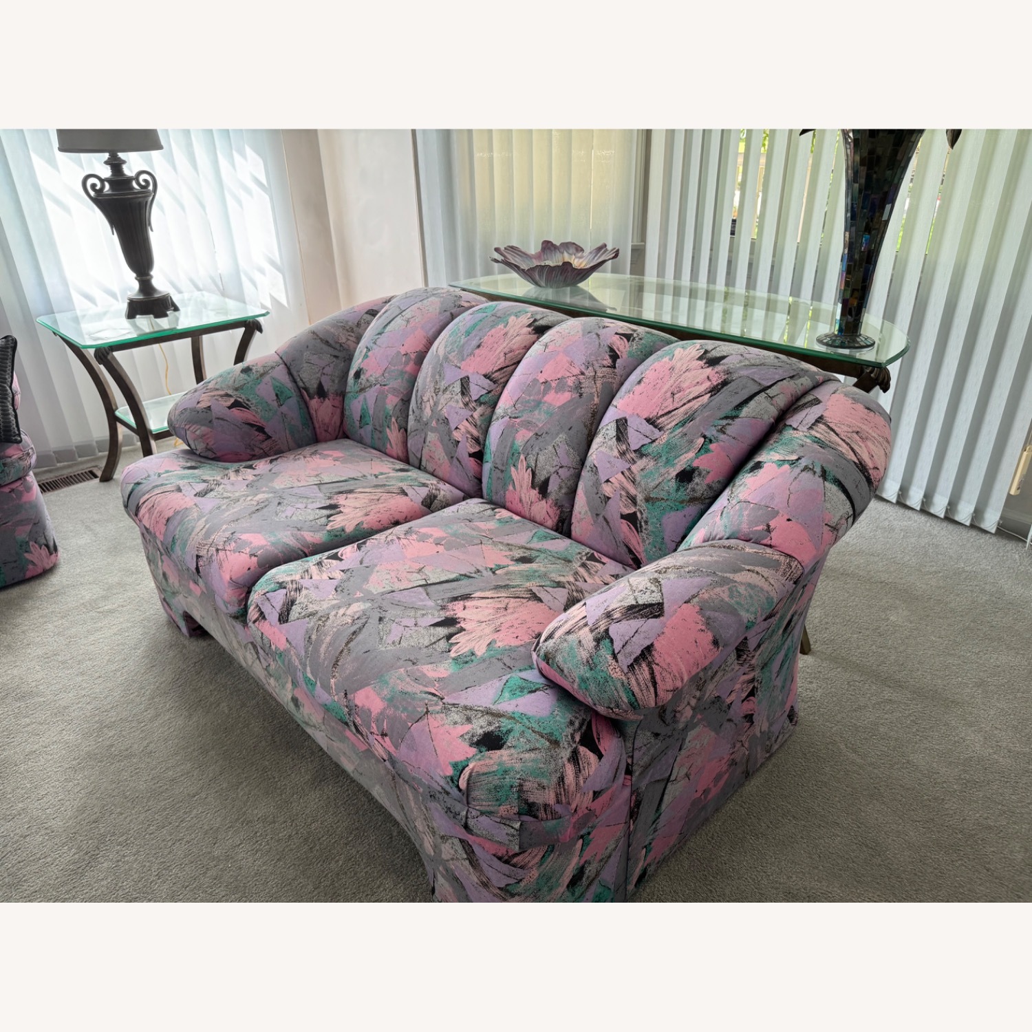 Fabric 2 Seater Sofa - image-2