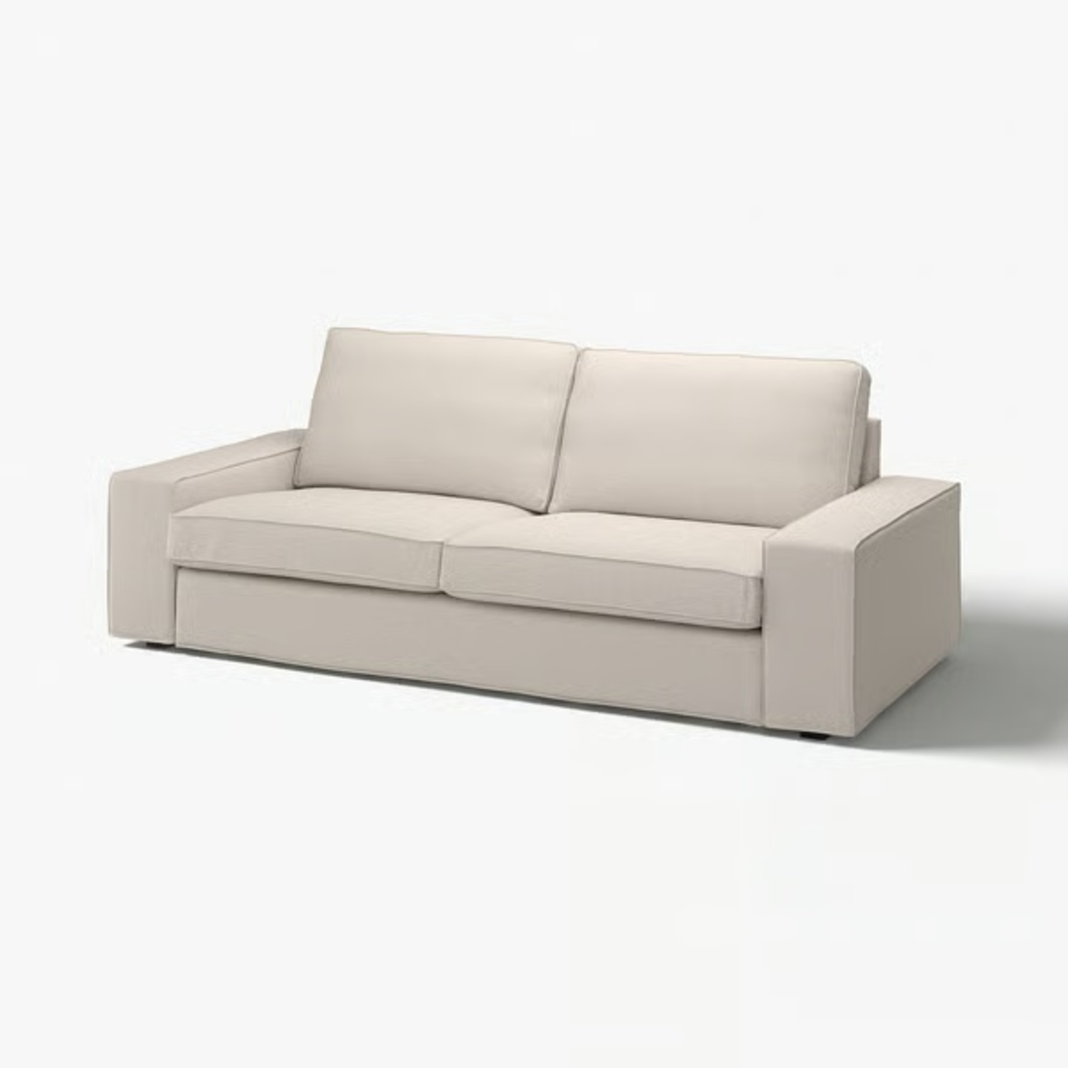 IKEA Kivik White Fabric 2 Seater Sofa - image-5