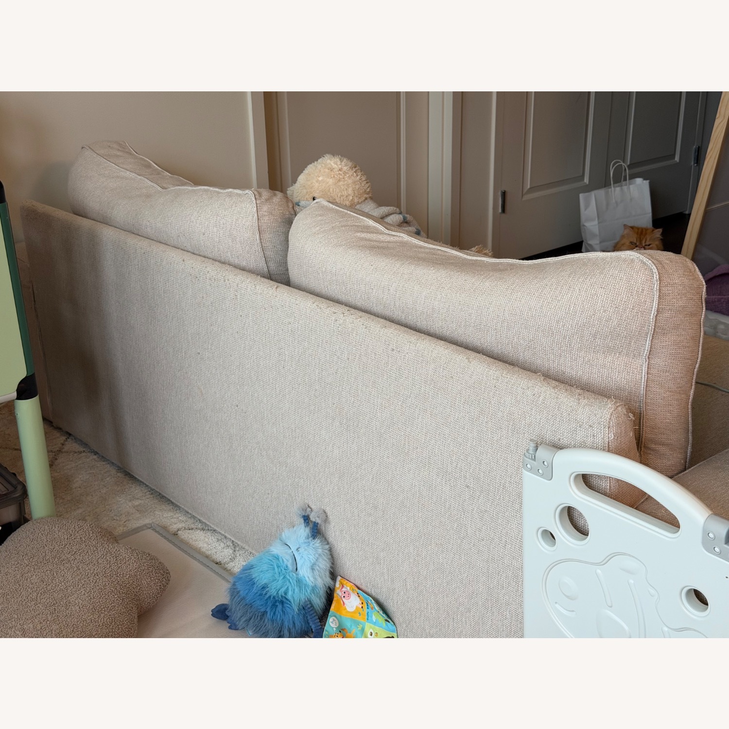 IKEA Kivik White Fabric 2 Seater Sofa - image-4