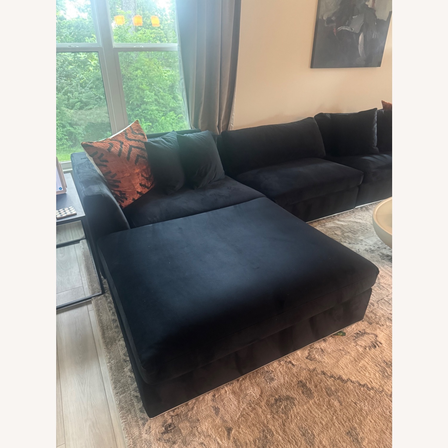 Rove Concepts Milo Modular Navy Sectional - image-4