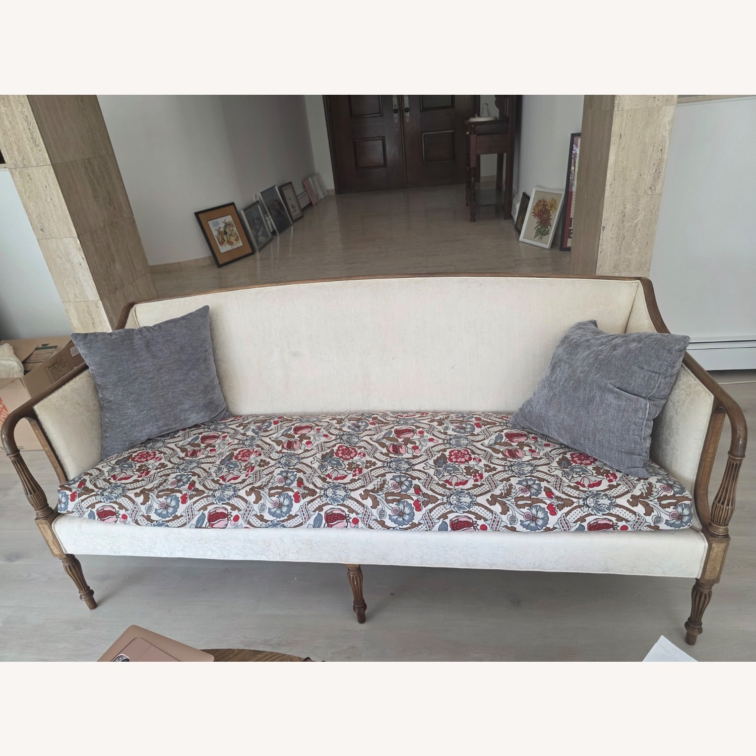 Vintage Hickory Chair Co. Sofas Mahogany Sofa - image-1