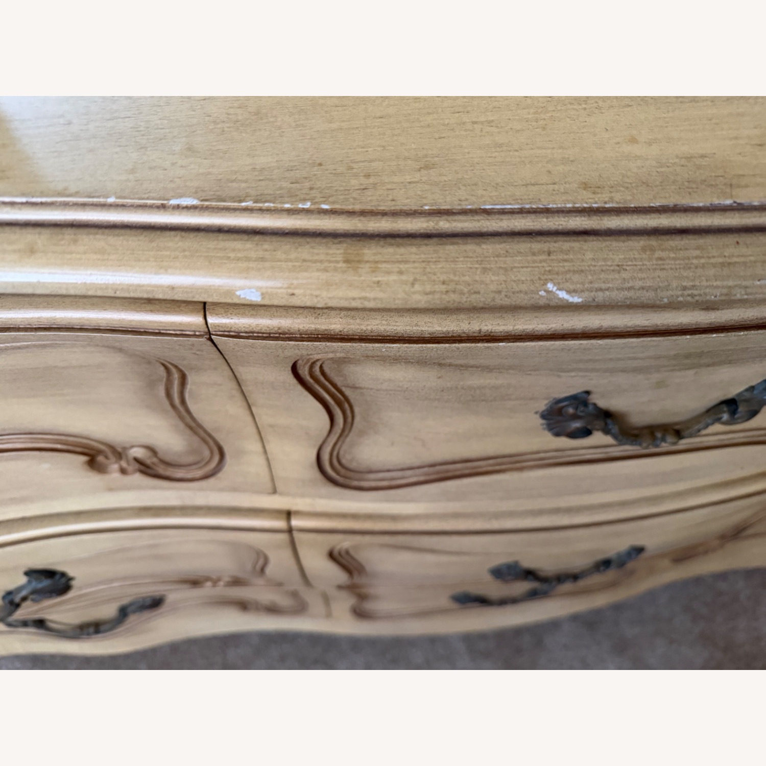 Vintage/Antique Washed 9 Drawer Dresser - image-5