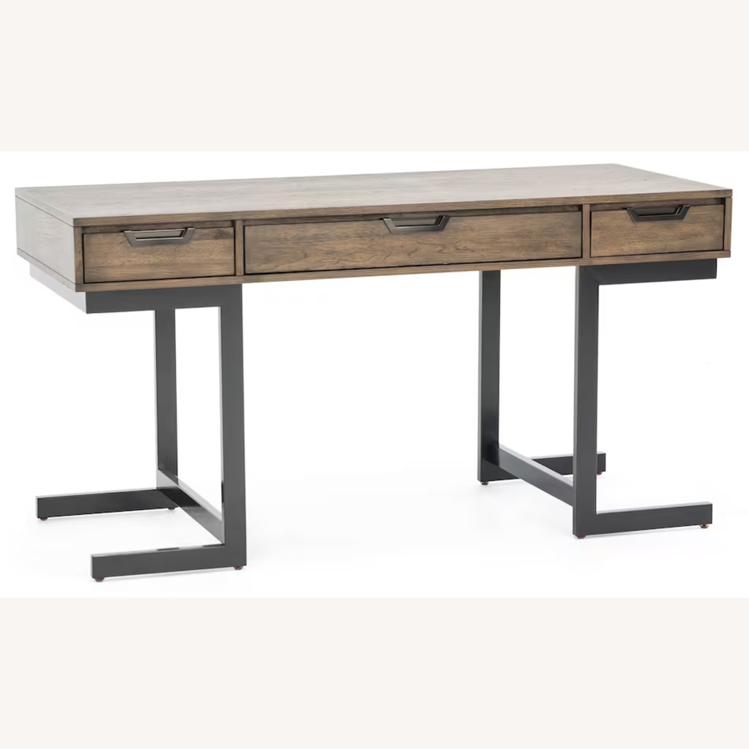 Harper Industrial Wooden Desk - image-4