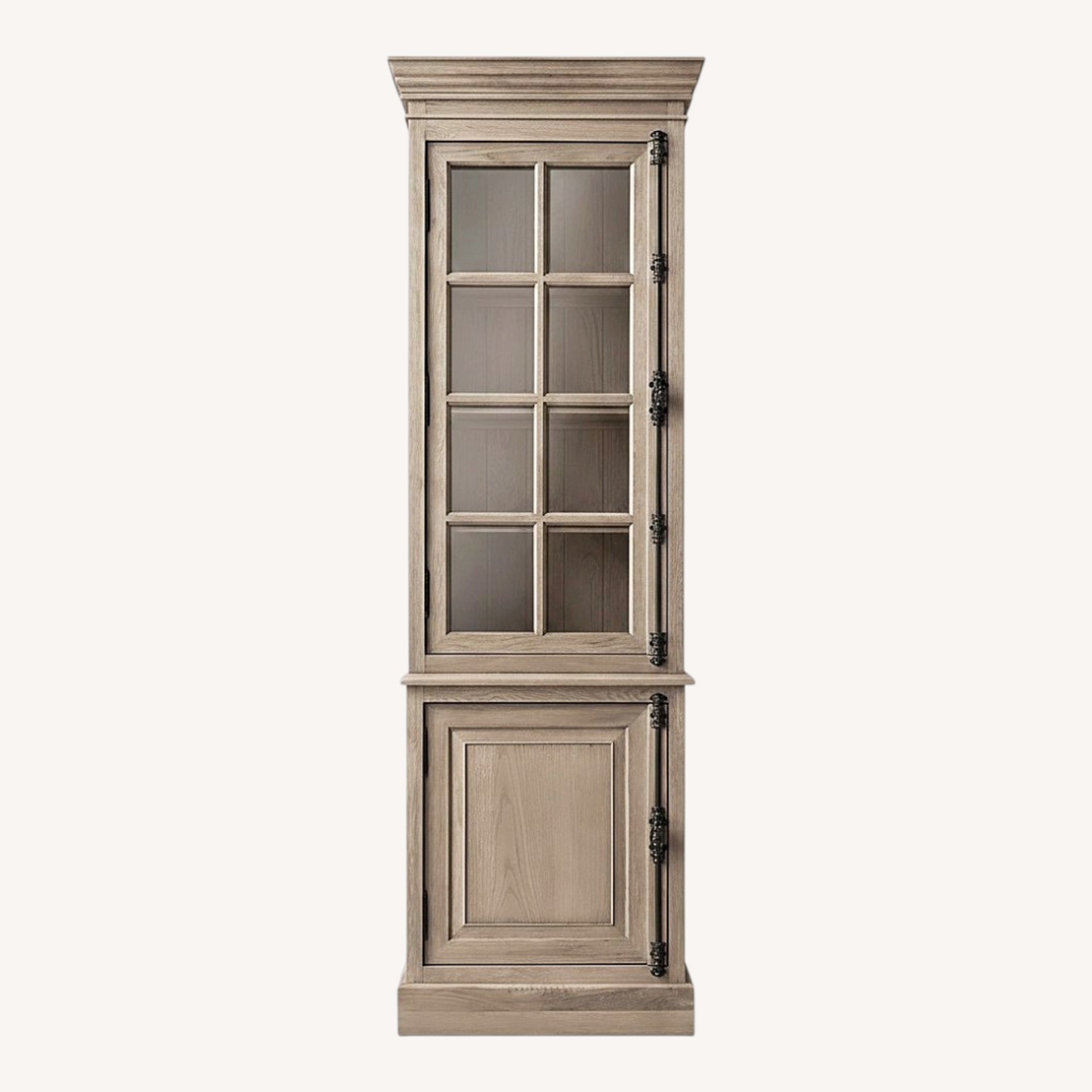 Restoration Hardware French Casement Single-Door Sideboard & Hutch - image-0