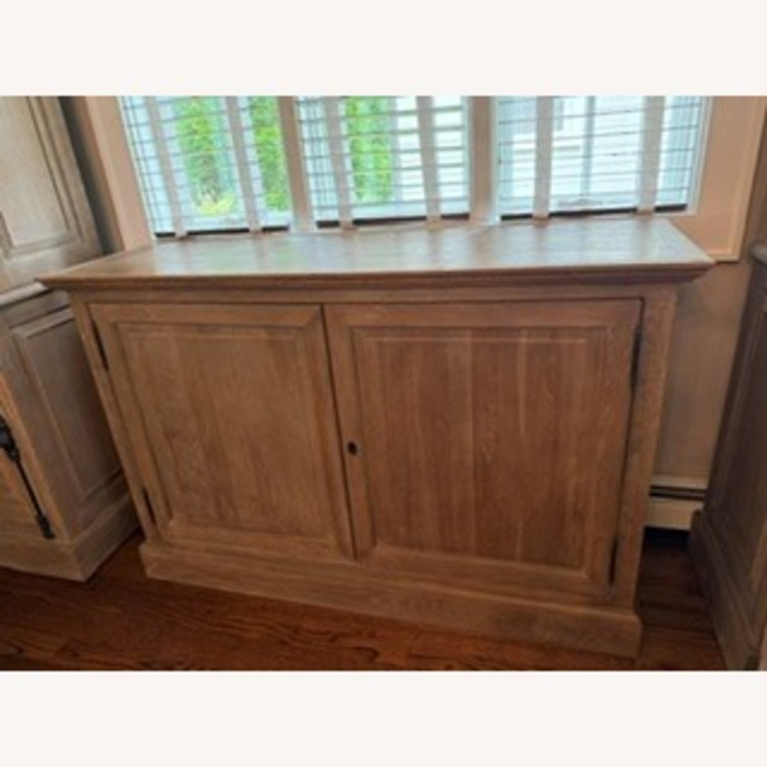 Restoration Hardware Natural Wood Sideboard - image-1