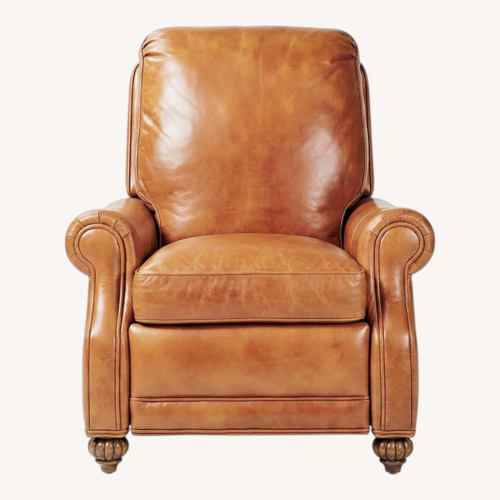 Used Hancock & Moore Journey Natural Leather Recliner for sale on AptDeco