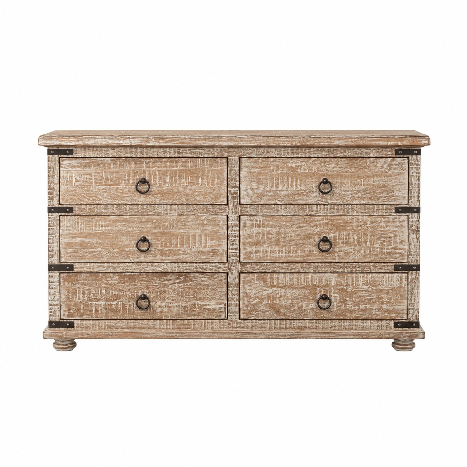 Pottery Barn Kaplan Natural Wood Dresser - image-5